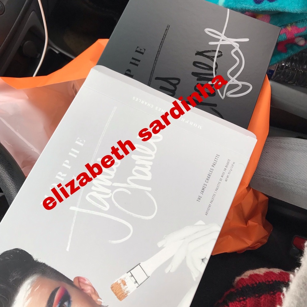 Signed James Charles x Morphe palette
